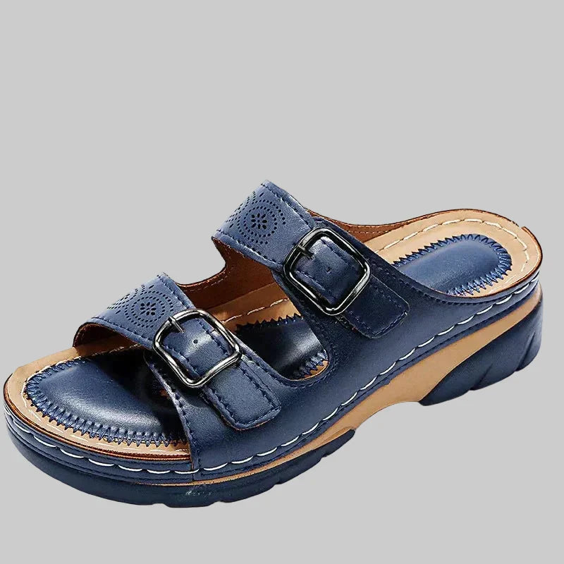 Dames zomer sandalen Elisa met comfortabele zool en orthopedische voetondersteuning, perfect voor elke outfit.