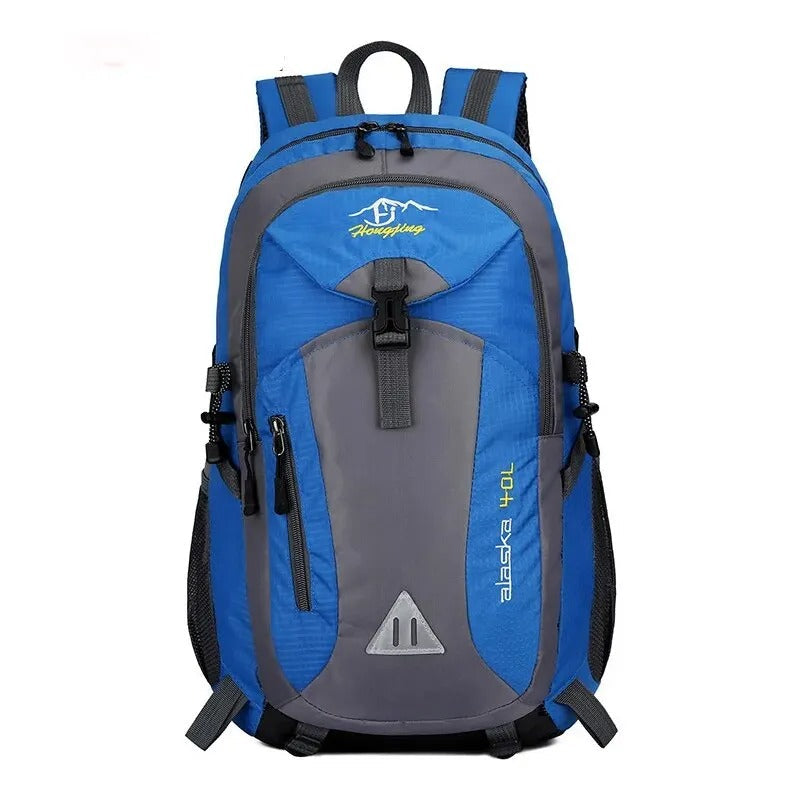 Duurzame unisex reisrugzak voor al je outdoor avonturen. Waterdicht en ruim, perfect voor kamperen en wandelen.