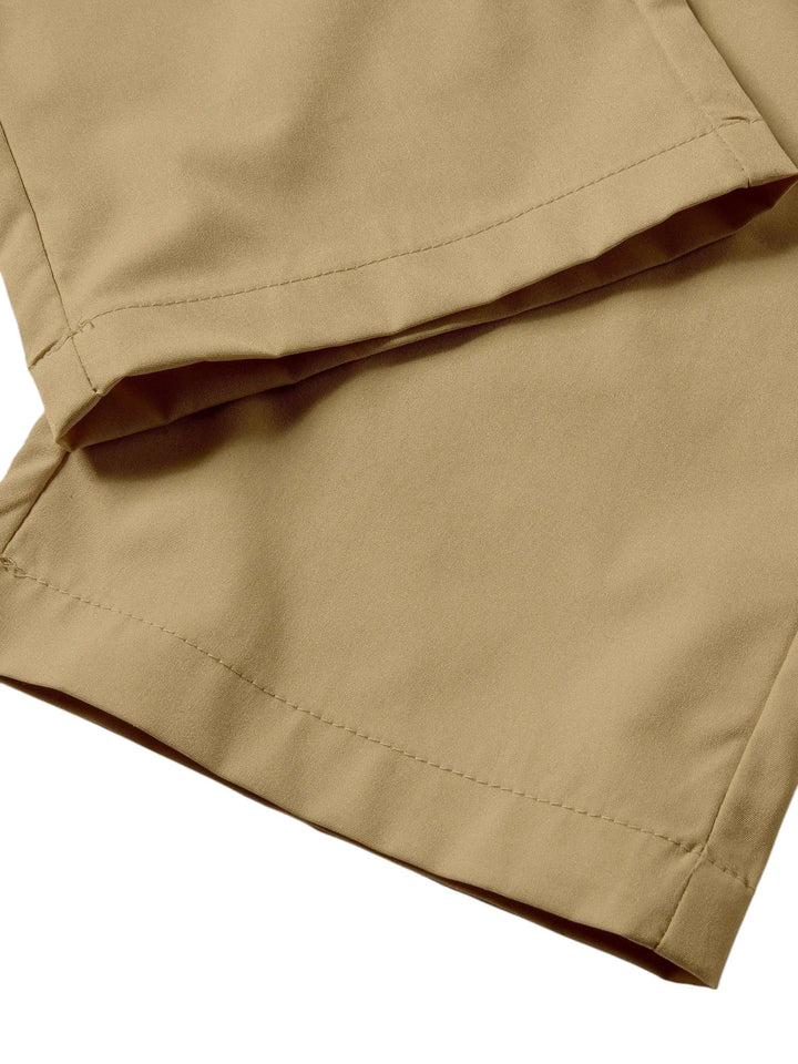 "Casual chique heren joggingbroek, donkergrijs, ademende stof, elastische tailleband met trekkoord, comfortabele pasvorm."