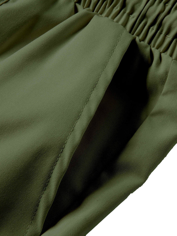 "Casual chique heren joggingbroek, donkergrijs, ademende stof, elastische tailleband met trekkoord, comfortabele pasvorm."