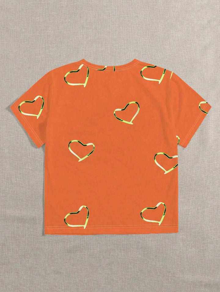 "Casual wit-gestreept dames T-shirt met ronde hals, losvallend en luchtig, ideaal voor zomerse dagen, gemaakt van katoen en c