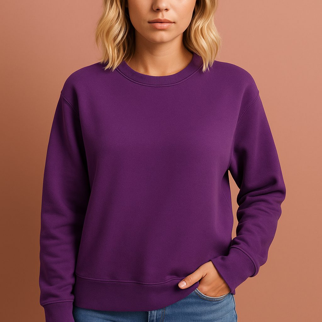 Ontspannen dames sweatshirt, comfortabele casual trui. Modieuze relaxte pasvorm, perfect voor dagelijks gebruik.