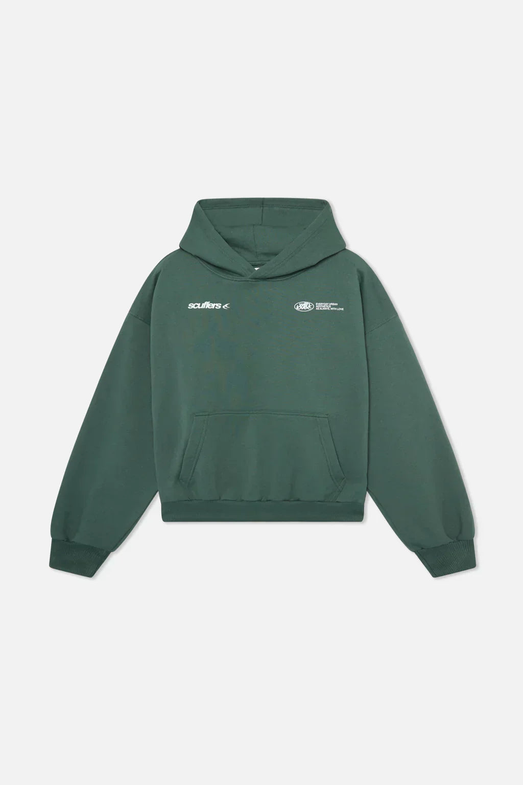 "Comfortabele, stijlvolle vrouwenhoodie in blauw, bordeauxroze; symbool van zelfliefde, ontspannen pasvorm, minimalistisch de