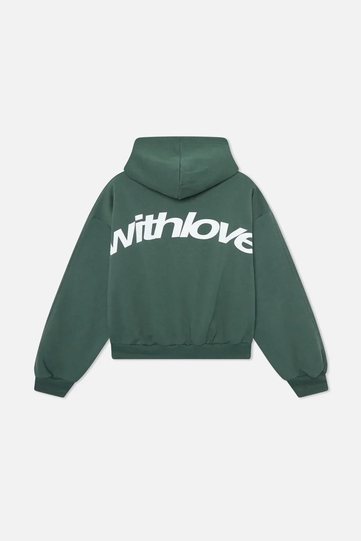 "Comfortabele, stijlvolle vrouwenhoodie in blauw, bordeauxroze; symbool van zelfliefde, ontspannen pasvorm, minimalistisch de