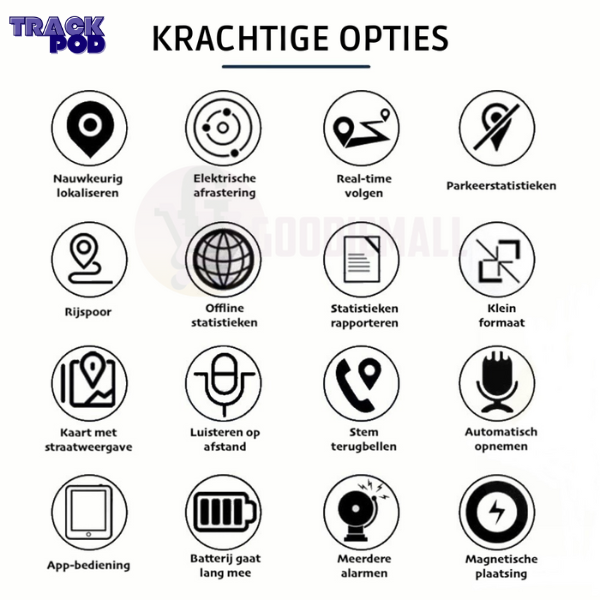Compacte magnetische GPS-tracker voor voertuigen, zwart met veldachtig ontwerp, ideale realtime beveiligingstracer.