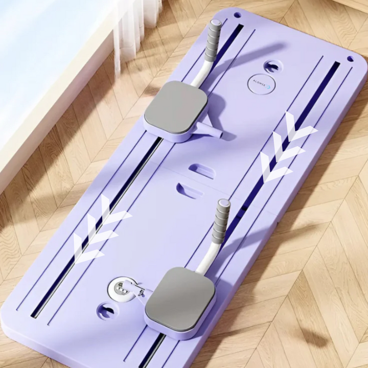 "Complete Pilates Reformer set voor fitness; geavanceerd ontwerp voor core-versterking en flexibiliteit thuis"