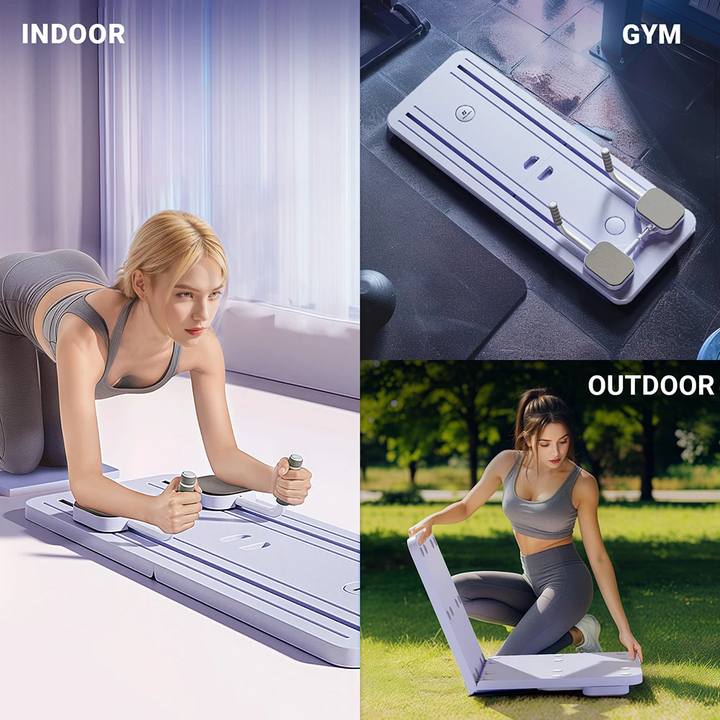 "Complete Pilates Reformer set voor fitness; geavanceerd ontwerp voor core-versterking en flexibiliteit thuis"