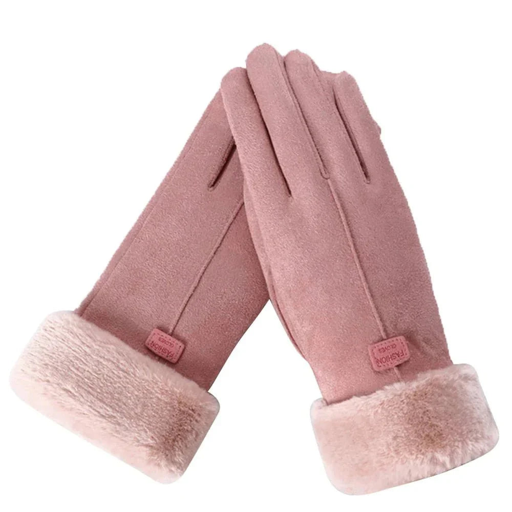 Unisex verwarmbare winterhandschoenen met touchscreen functionaliteit; ideaal voor koude dagen.