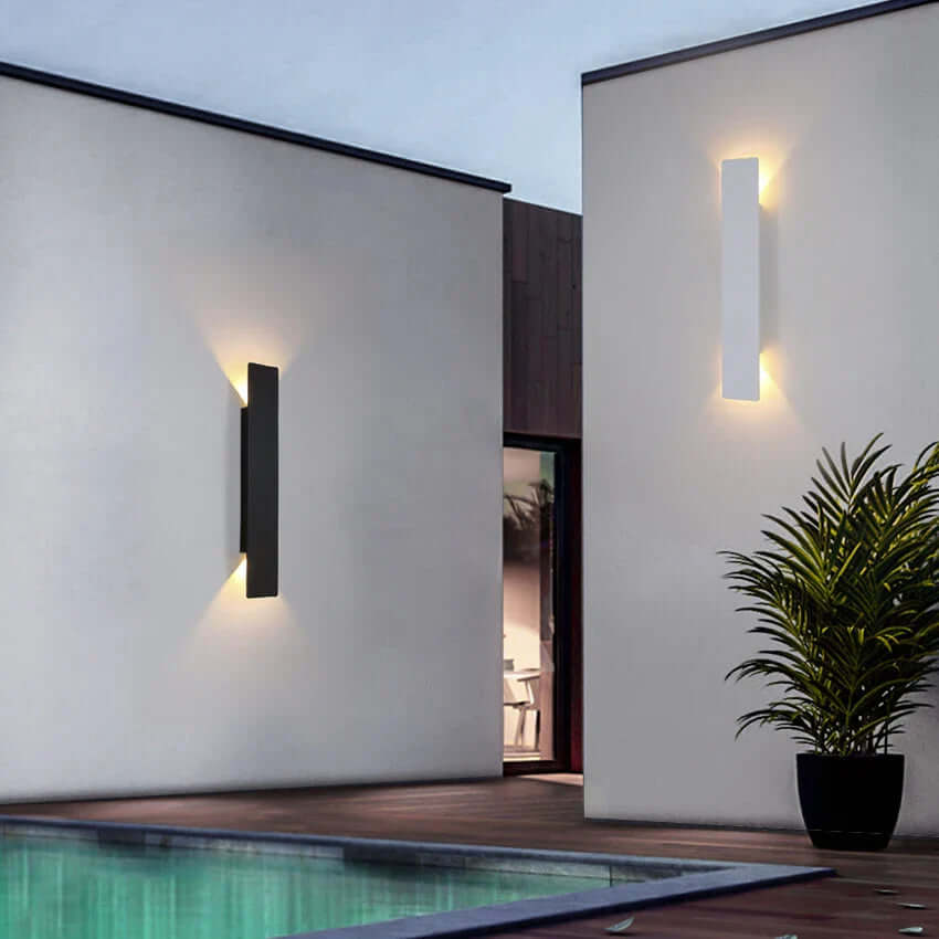 Waterdichte LED Aluminium Buitenwandlamp