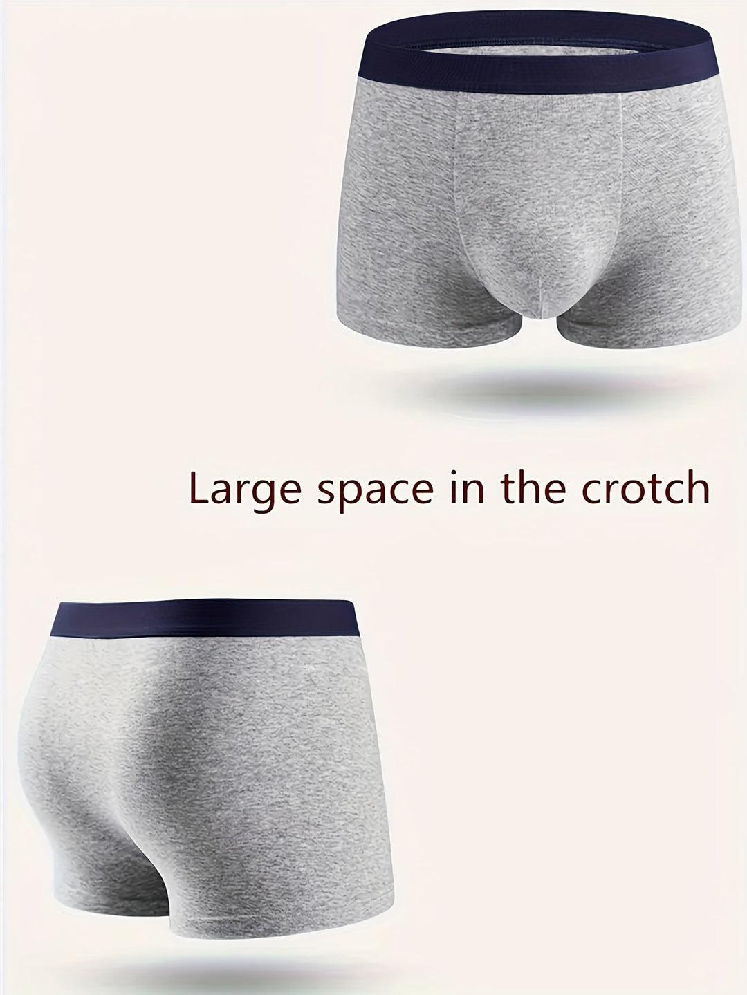 Diverse heren boxershorts in een 4-pack. Comfortabel, ademend ondergoed met stretch voor elke dag.
