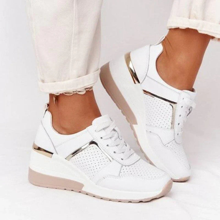 "Dames Air Sneakers met schokabsorberende air-zool, ademend mesh bovenwerk en lichtgewicht ontwerp in trendy stijl."