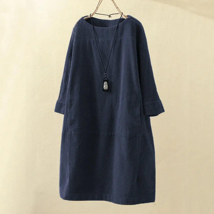 Luchtige dames midijurk met korte mouw, een elegante en comfortabele optie voor zomerse feesten.