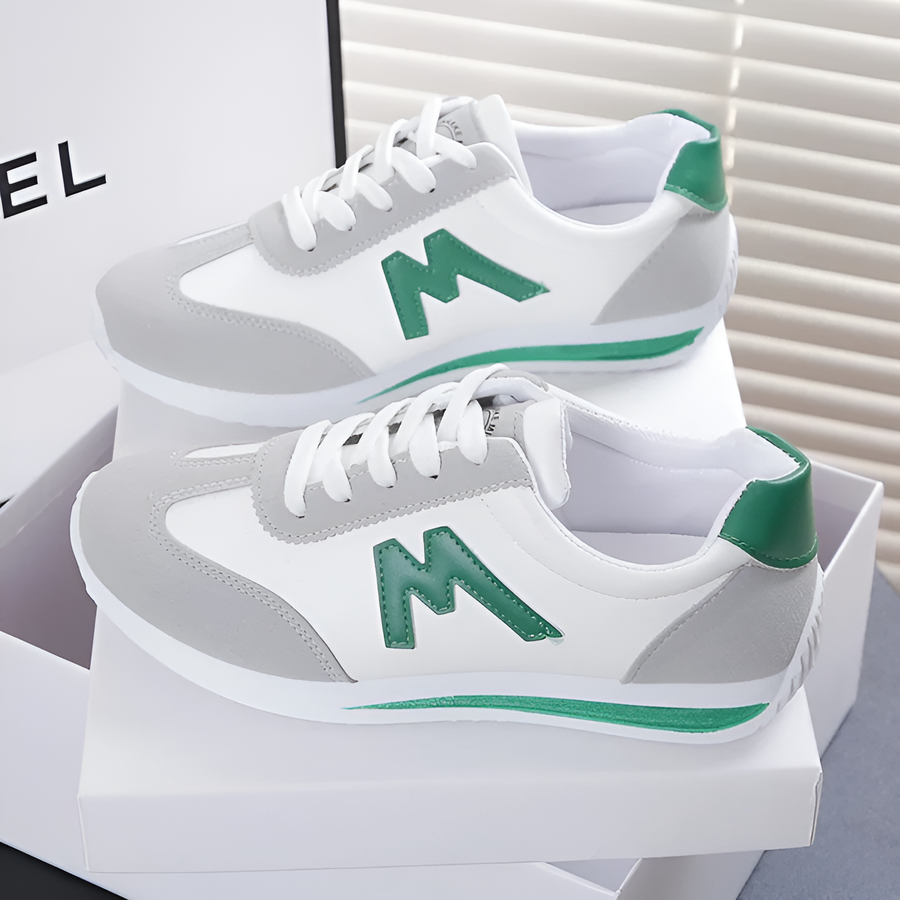"Dames comfortabele schoenen, strak design, ademend materiaal, biedt stabiliteit, perfect voor dagelijks gebruik."