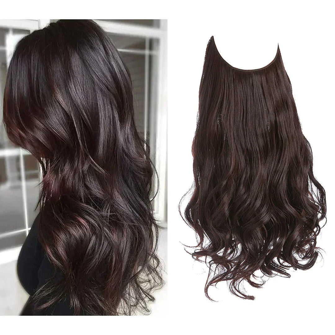 Natuurlijke haarverlenging met echt haar extensions, voor een onzichtbare overgang en meer volume.