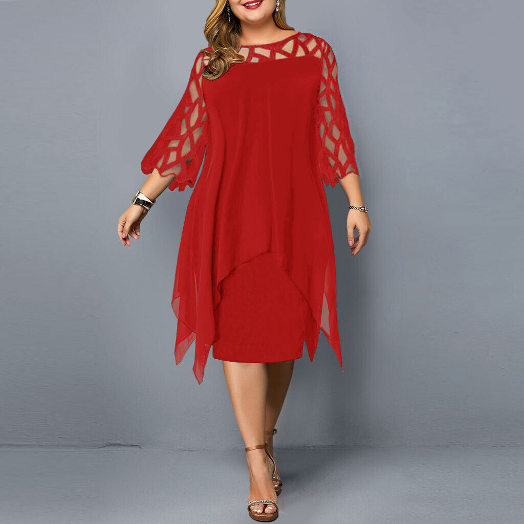 Elegante oversized zomerjurk voor vrouwen, midi lengte, comfortabel en veelzijdig voor elke maat.