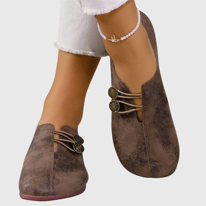 Stijlvolle platte damesschoenen met elegante afwerking voor dames