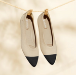 Beige-zwart