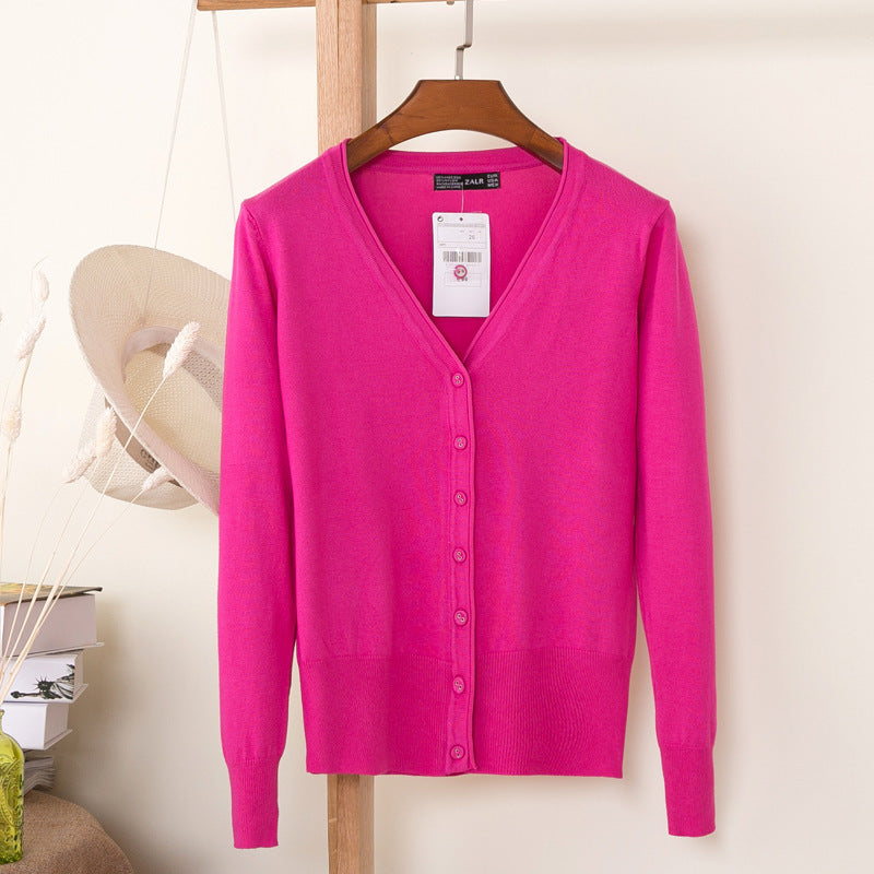 Vrouwelijk vest in pastel tinten voor dames, met knoopsluiting. Comfortabel en elegant.
