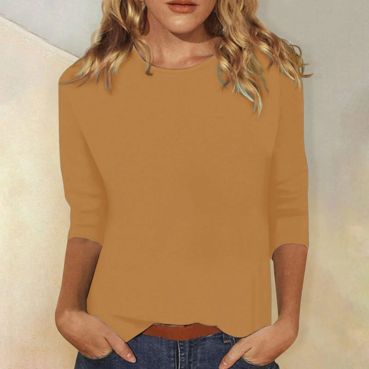 "Dames shirt met lange mouwen, comfortabel en stijlvol, verkrijgbaar in roze, wit, paars, lichtblauw, blauw en zwart."
