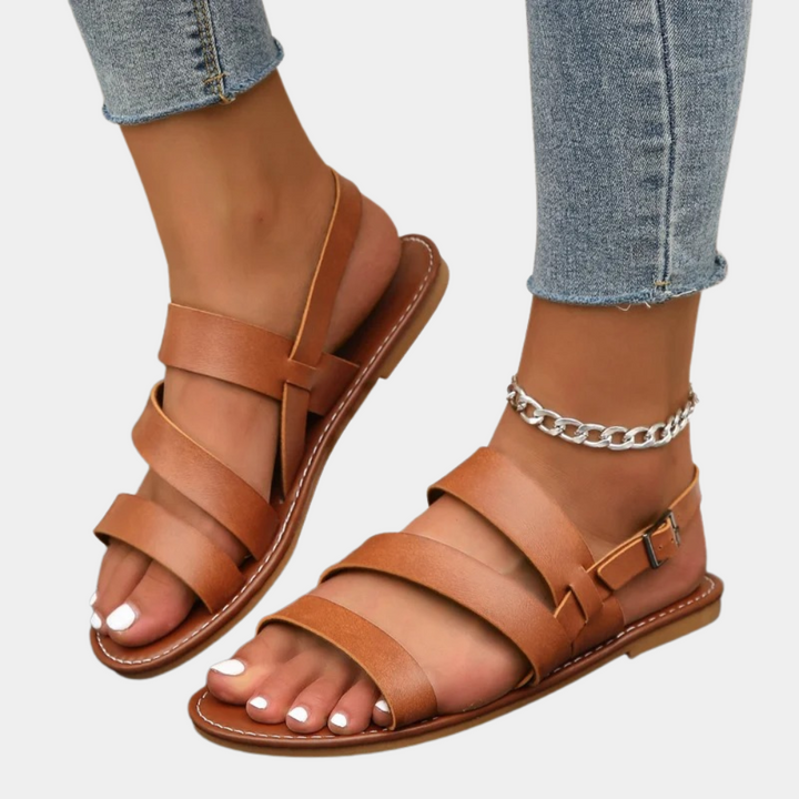 Dames slide sandalen voor het strand. Comfortabel, stijlvol en veelzijdig voor een zonnige zomer.