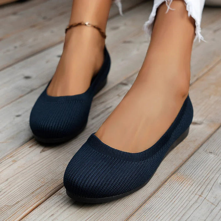 Dames comfort ballerina's, slip-on stijl voor een casual look.