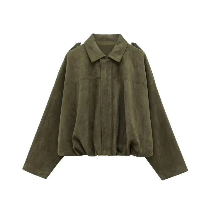 Dames waterafstotend jack, oversized en ademend. Perfect voor lente en herfst met casual stijl.