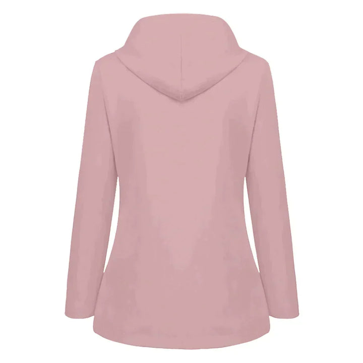Optimale bescherming met deze comfortabele dames regenjas. Waterdicht, weerbestendig en modieus.