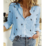 Blauw/Vogeltjes