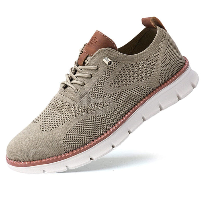 Heren David sneakers, veelzijdige veterschoenen voor casual kleding en alle seizoenen.