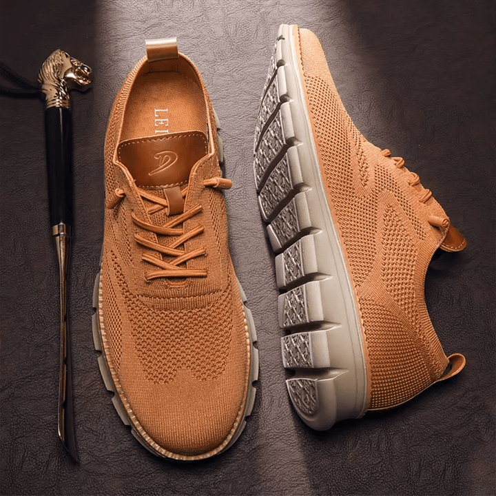 David casual sneakers voor mannen, moderne veterschoenen die stijl en comfort bieden.