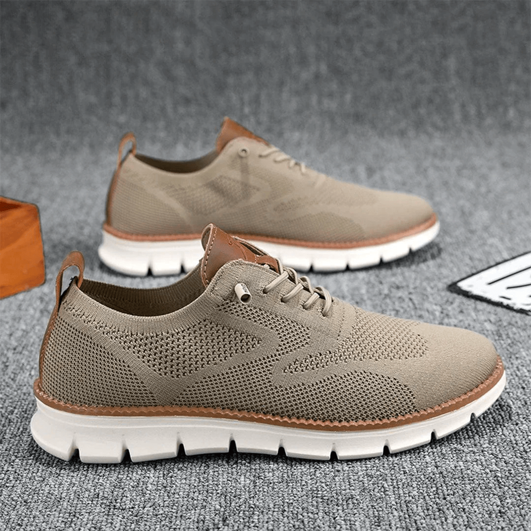 Moderne David herensneakers, comfortabele veterschoenen perfect voor casual outfits.