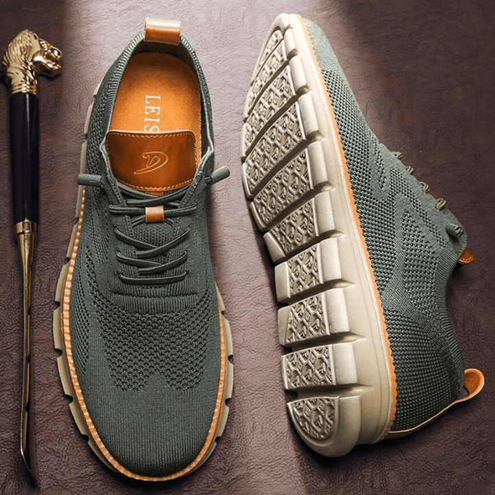 Heren David casual sneakers, vetersluiting, modern design voor dagelijks comfort.