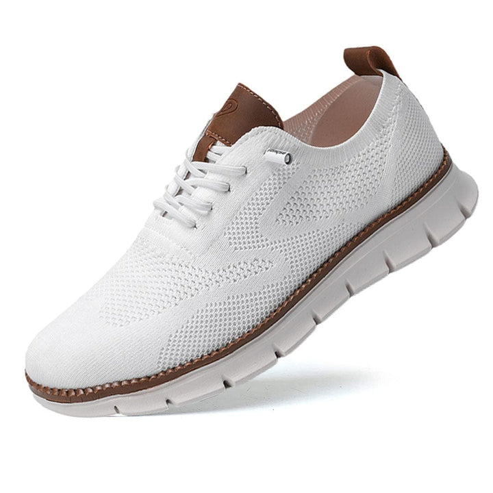 Casual David vetersneakers voor heren, perfecte balans tussen comfort en moderne stijl.