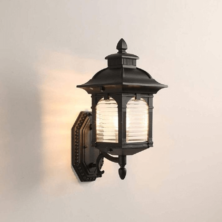 Wandlamp Buiten - Antiek Glas Design