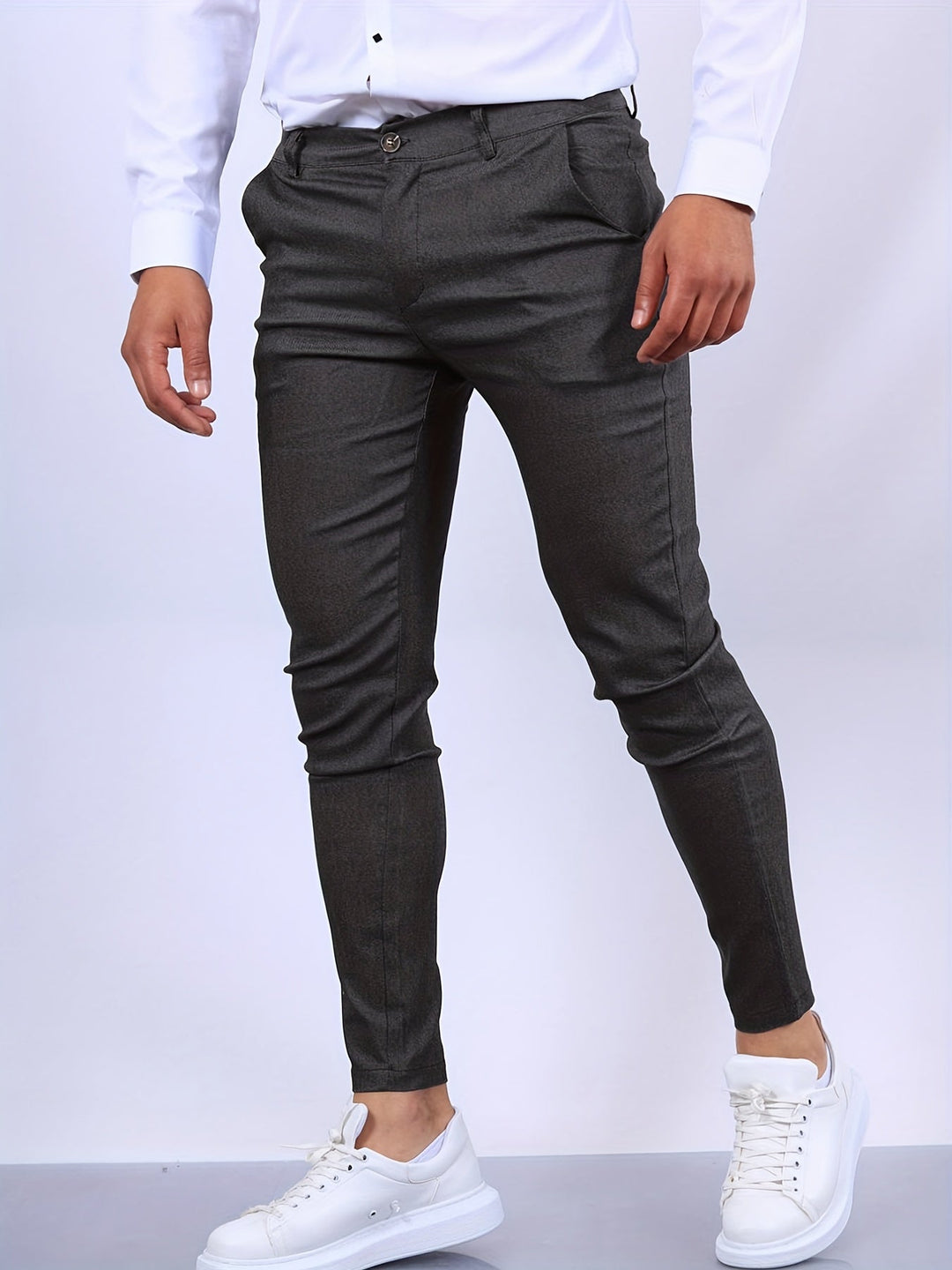 Stijlvolle zwarte skinny broek voor mannen
