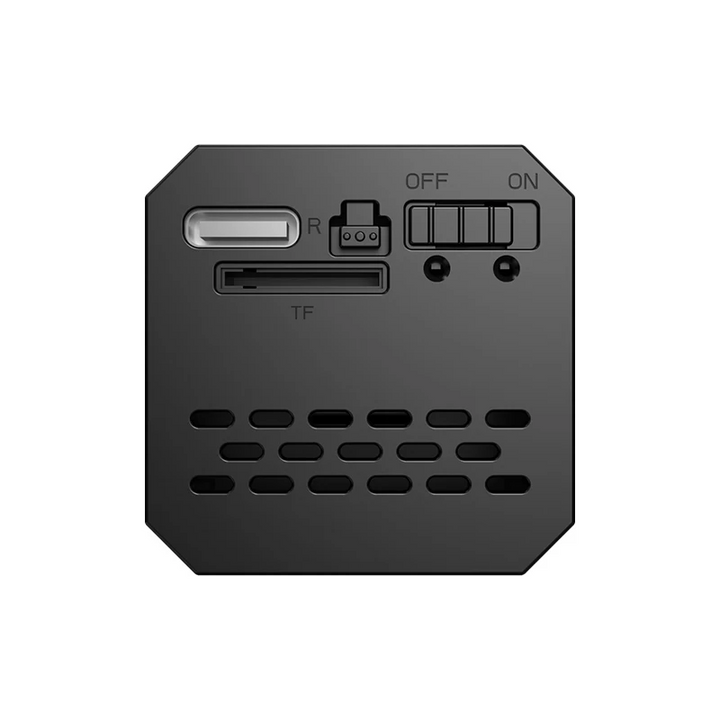 Weerbestendige draadloze beveiligingscamera voor buiten/binnen, zonder wifi, met scherp nachtzicht en bewegingssensor, compact design.