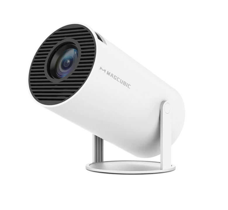 "Draagbare HD Outdoor Beamer voor thuisbioscoop, levendige projectie tot 120 inch, ideaal voor tuinfilmavonden."