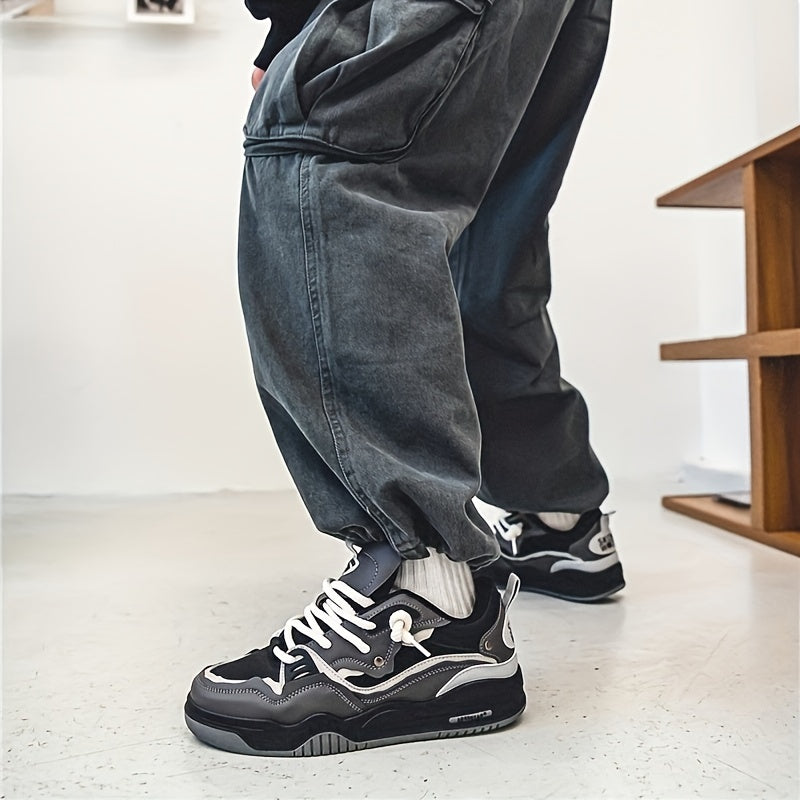 "Dynamisch ontworpen Ryker sneakers, ademend en comfortabel voor moderne mannen; sportieve, eigentijdse look."
