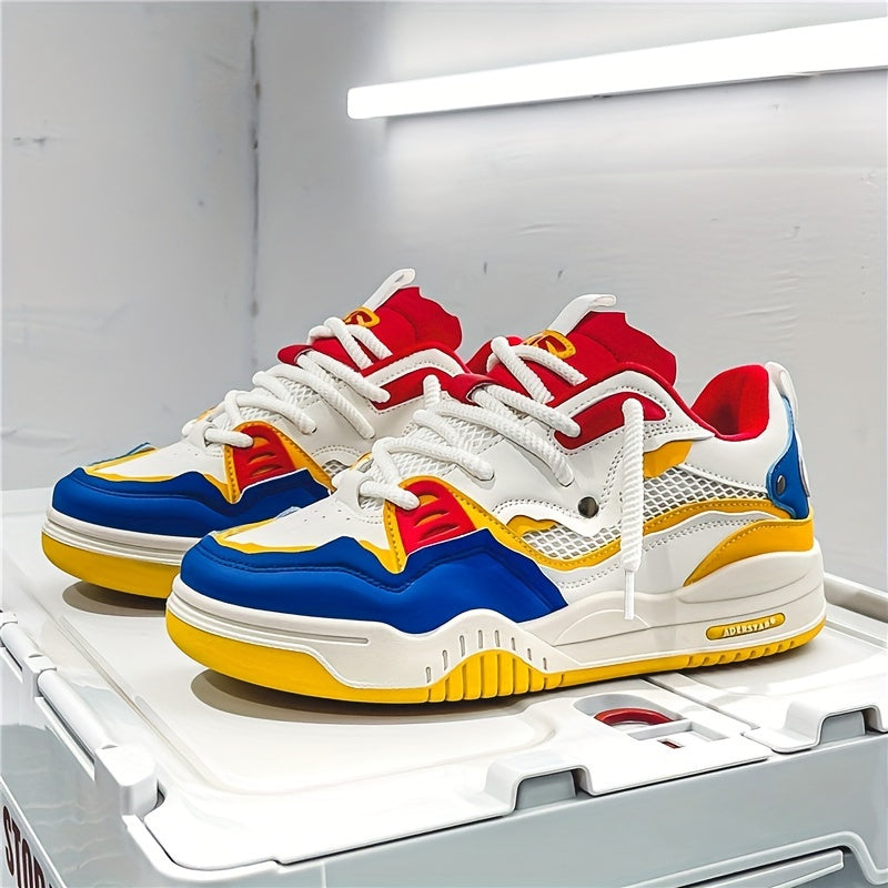 "Dynamisch ontworpen Ryker sneakers, ademend en comfortabel voor moderne mannen; sportieve, eigentijdse look."