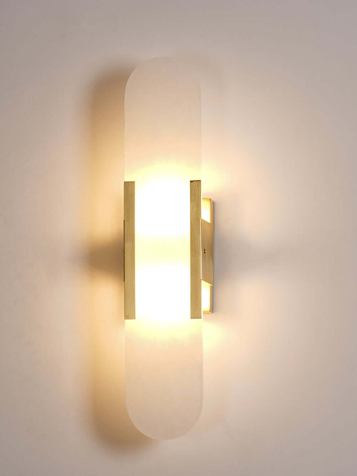 Moderne Wandlamp - Albast & Metaal