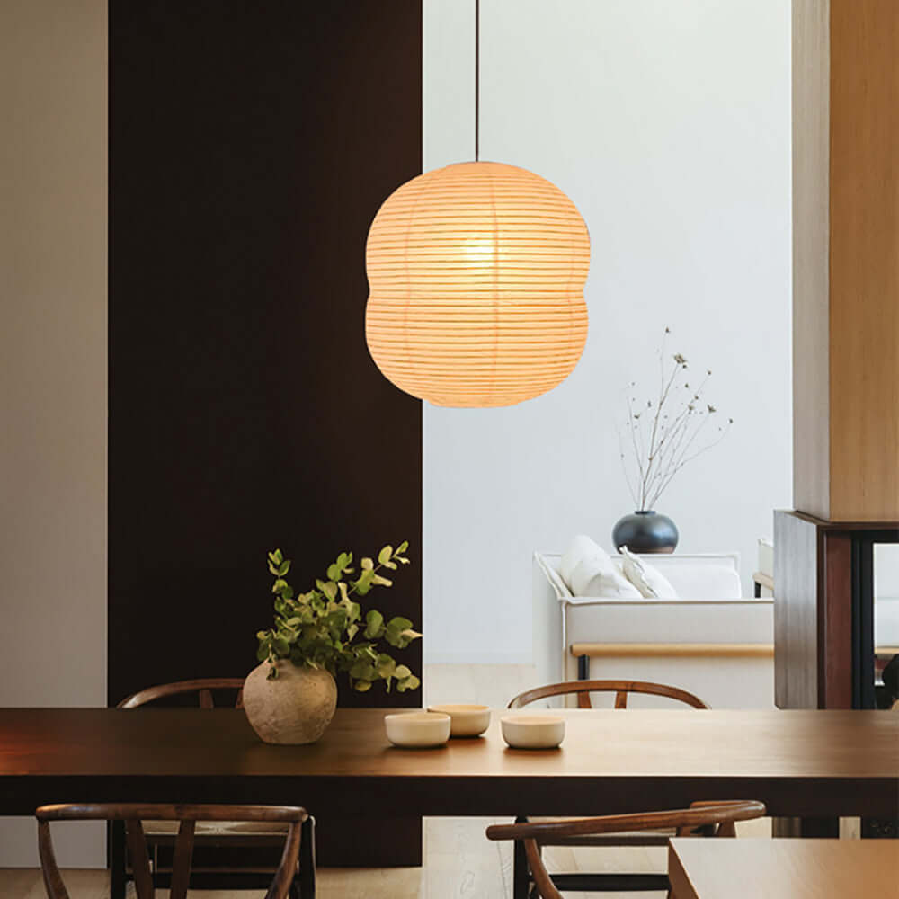 Mini Hanglamp van Rijstpapier - Sfeervolle