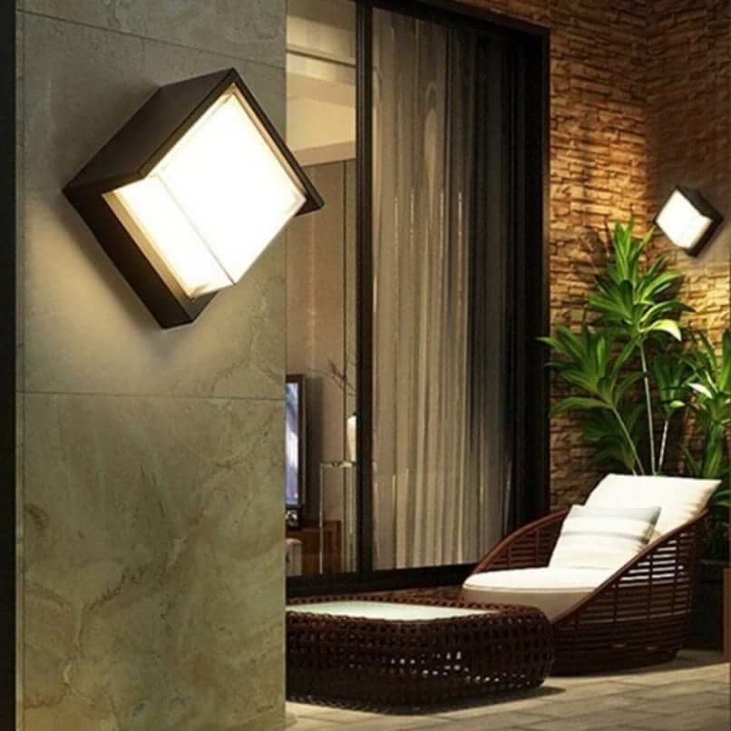 Moderne Buitenwandlamp met Bewegingsensor