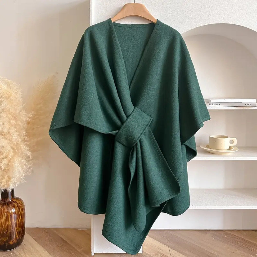 Celeste dames sjaal/omslagdoek; winddicht en stijlvol, een onmisbaar herfst/winter accessoire.