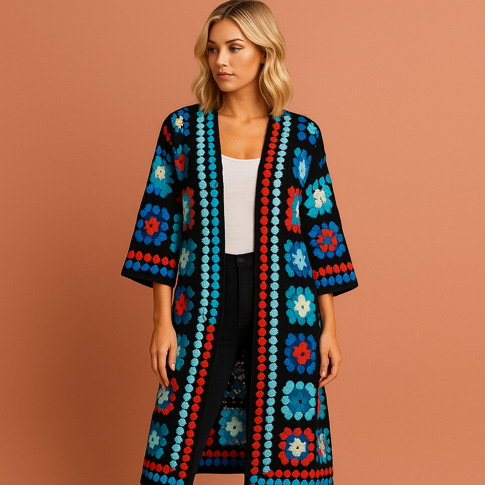 Comfortabel en modieus lang vest voor dames, veelzijdig te combineren voor casual of chique gelegenheden.