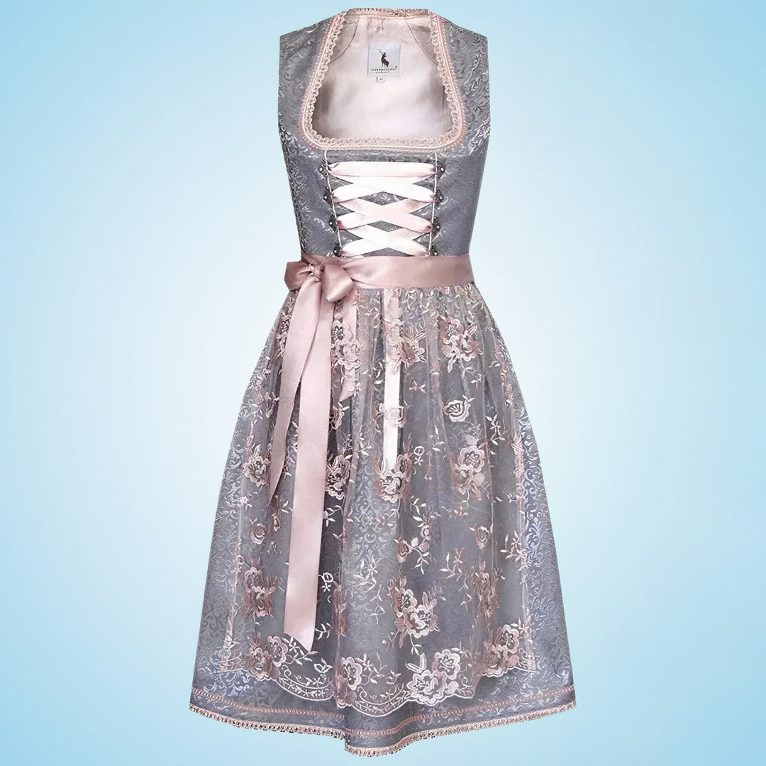 Elegante dames Oktoberfest jurk met rijke borduursels, stijlvol ontwerp, perfecte pasvorm, comfortabele stof.