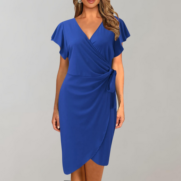 Comfortabele casual dames zomerjurk, ideaal als strandjurk of luchtige jurk voor alledaags gebruik.