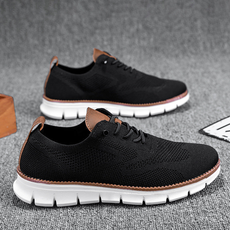 "Elegante en comfortabele herenschoenen met subtiel design, perfect voor dagelijkse en formele gelegenheden."