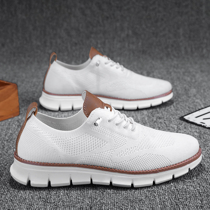 "Elegante en comfortabele herenschoenen met subtiel design, perfect voor dagelijkse en formele gelegenheden."