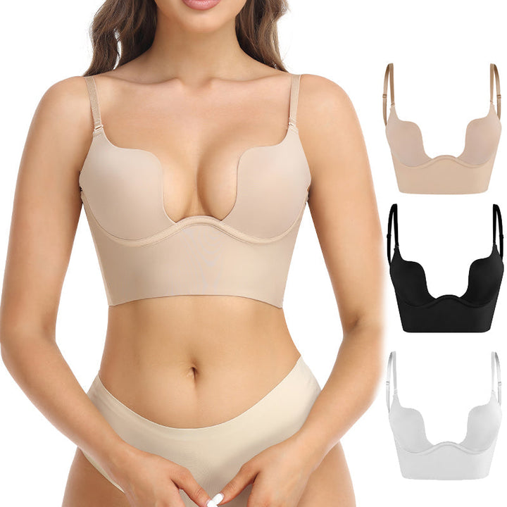 "Elegante rugvrije bh in luxe stijl, ideaal voor uitgesneden outfits. Comfortabele naadloze afwerking voor vrouwen."