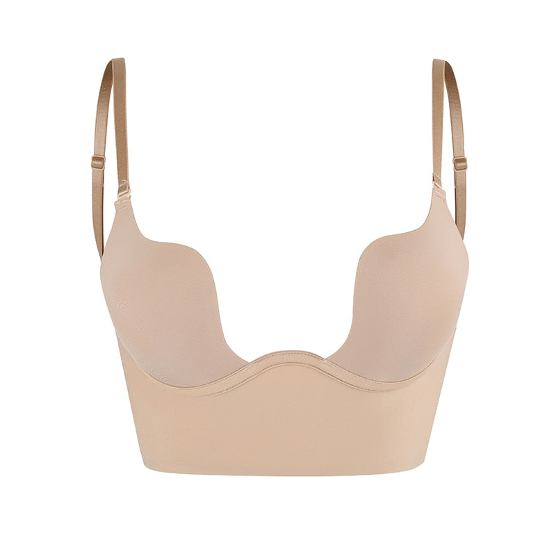"Elegante rugvrije bh in luxe stijl, ideaal voor uitgesneden outfits. Comfortabele naadloze afwerking voor vrouwen."